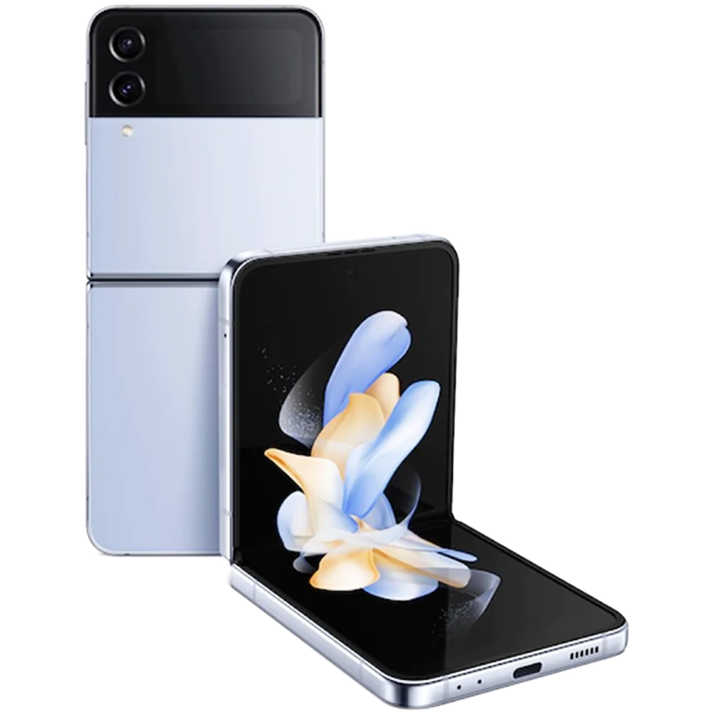 samsung galaxy z flip blue klap