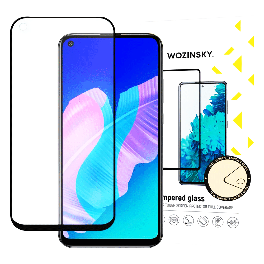 Folie de protectie pentru Huawei P Lite E Sticla Securizata H Wozinsky Negru