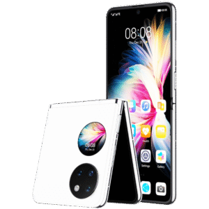 huawei p pocket white klap