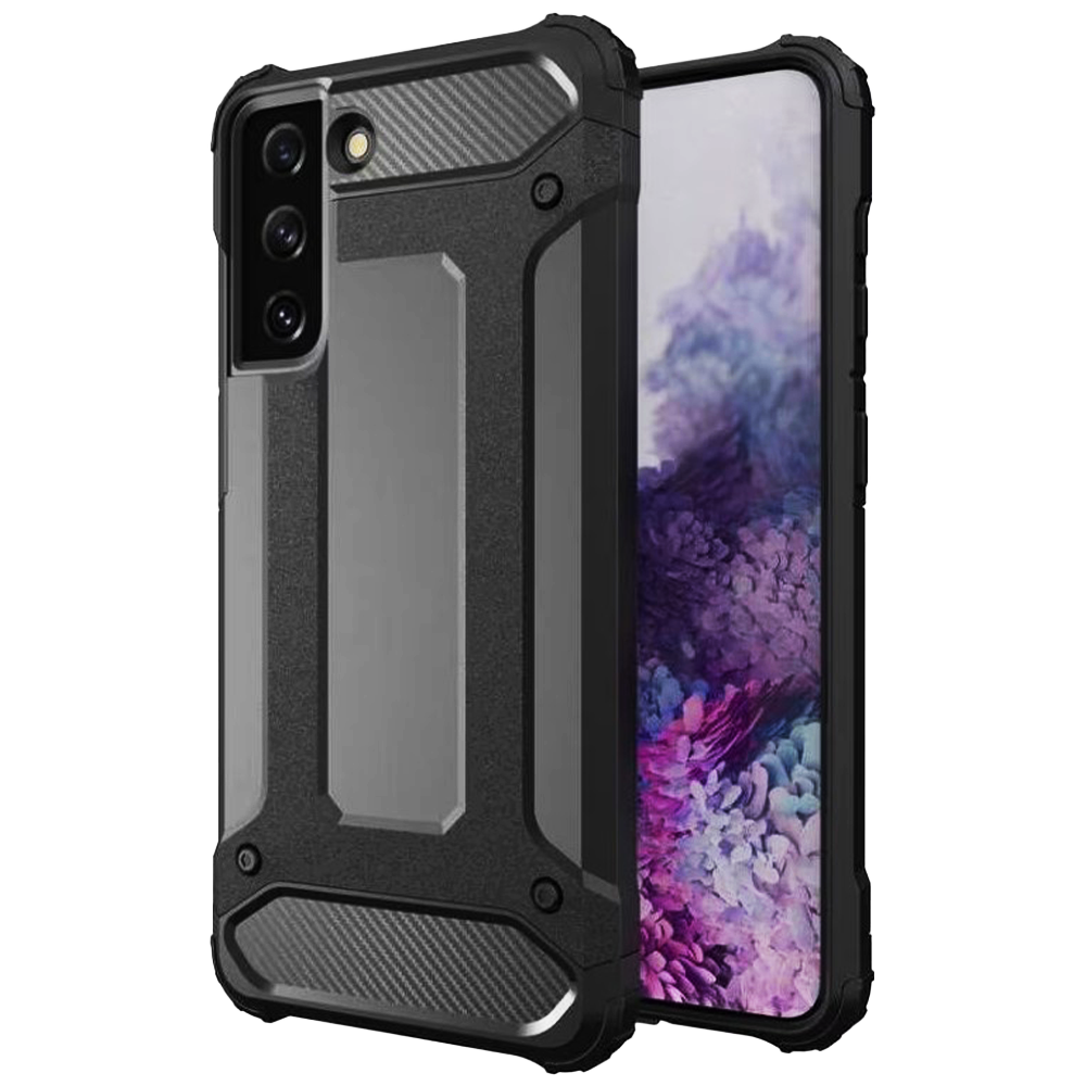 husa rugged hybrid armor samsung galaxy s plus black klap