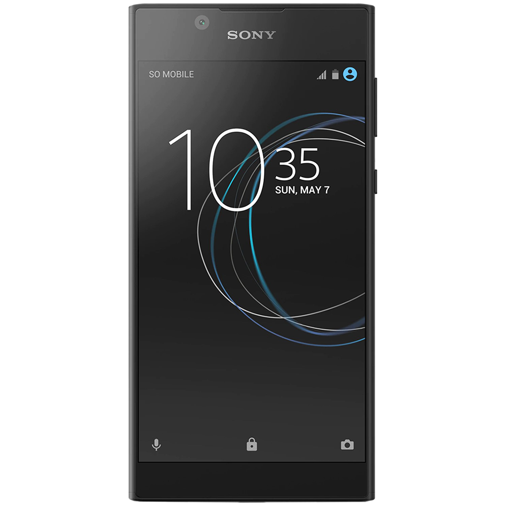 sony xperia l black klap