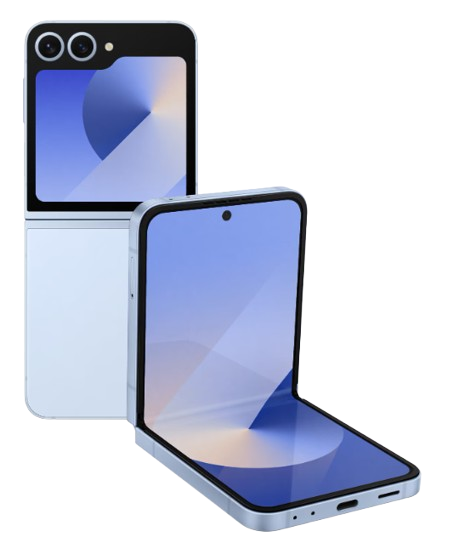 samsung galaxy z flip blue klap