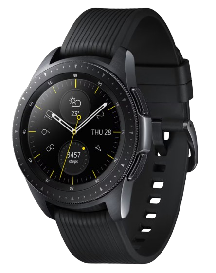smartwatch samsung gakaxy midnightblack klap