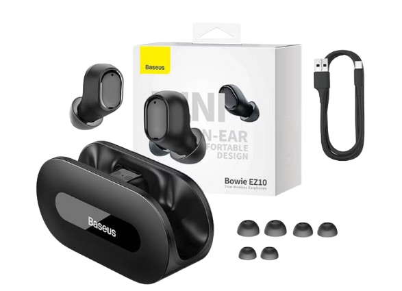 casti baseus black klap